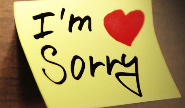Tổng hợp 100 lời xin lỗi dễ thương nhất trên mạng xã hội